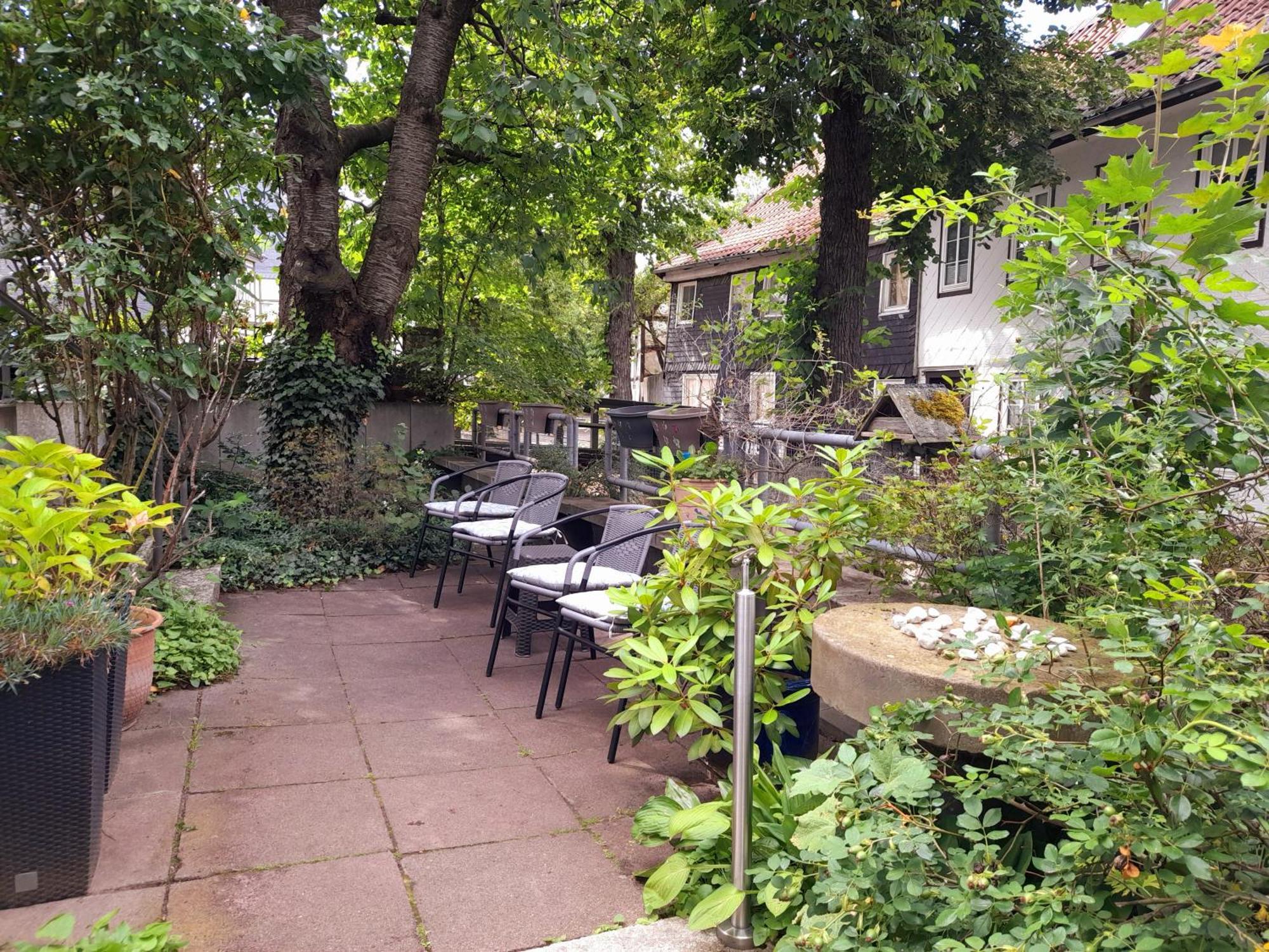 Ferienwohnung "Beste Lage" Altstadt Mit Terrasse Goslar Exterior foto